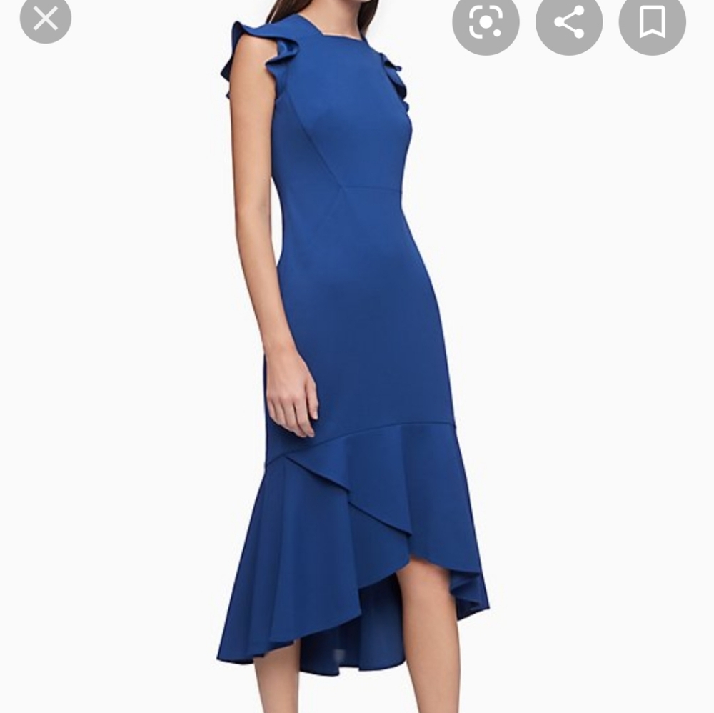 Calvin Klein Elegant Hi-Low Dress